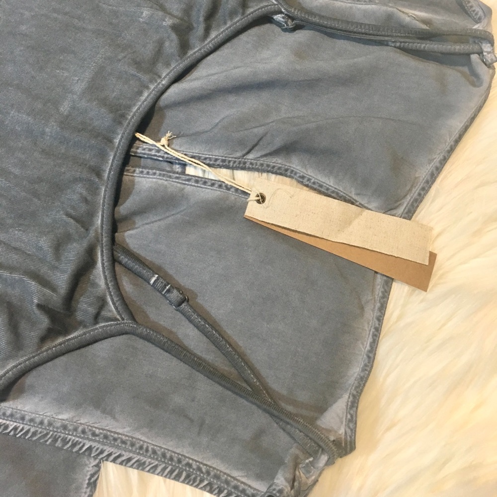 Blue Sleeveless Maxi Dress - Picture 5 of 6